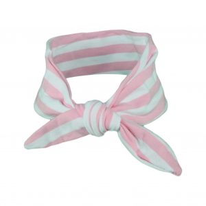 Light Pink & White Stripey Baby/Toddler Hair Wrap
