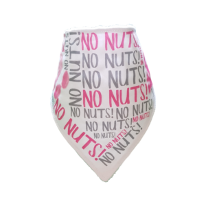 No Nuts Bib Pink