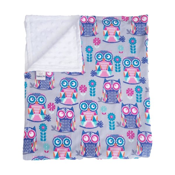 Owl Cotton Baby Blanket