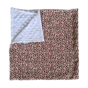 Leopard Print Cotton Baby Blanket